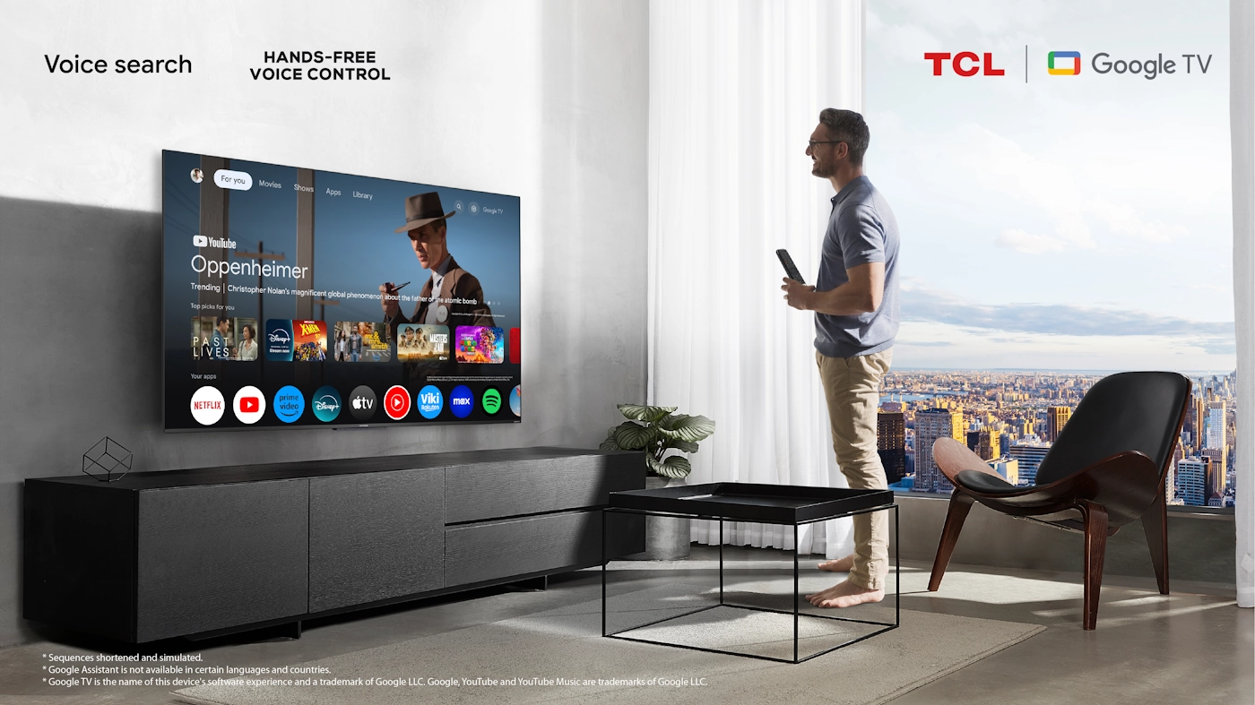 TCL 55P8K QLED 144Hz Google Smart TV